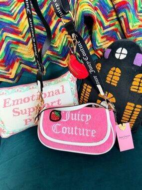 Juicy Couture Sweet N Juicy Strawberry Shoulder Bag